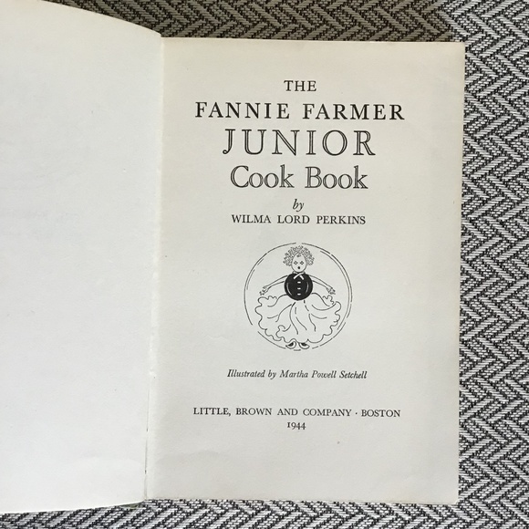 1940’s Fannie Farmer Junior Cook Book Vintage - Picture 2 of 16